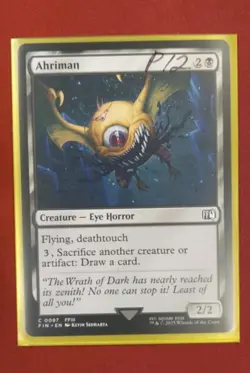 Ahriman - 87 - FIN - NM - MTG Magic the Gathering - Image 1