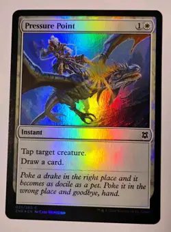 Foil Pressure Point MTG, Zendikar Rising, NM - Image 1