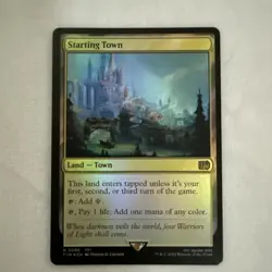 Starting Town Non-Foil Rare MTG Final Fantasy R # 0289 - Image 1