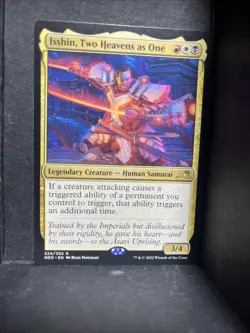MTG - Isshin, Two Heavens as One - NEO Kamigawa: Neon Dynasty 224/302 Rare Base - Image 1
