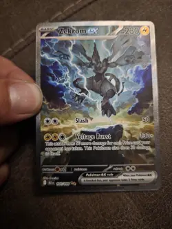 Pokemon TCG Zekrom EX Sir Black Bolt 166/086 NM Condition - Image 1