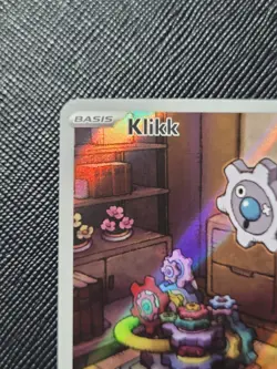 Pokemon Klikk 139/086 Schwarze Blitze & Weisse Flammen Illustration Rare DE NM - Image 5