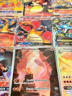 Pokemon Card Lot 10 Official TCG Cards Ultra Rare Included EX GX V MEGA + HOLOS! - Image 1