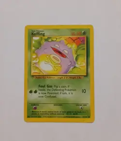PSA 10 - Pokemon KOFFING - 1st First EDITION Shadowless Base Set 51/102 GEM MINT - Image 1
