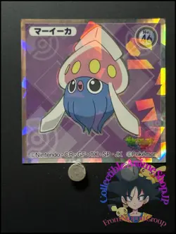 Inkay Pokemon X & Y Sticker Decal Holo Nintendo Japanese Anime Collection N - Image 1