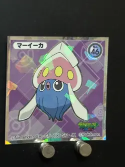 Inkay Pokemon X & Y Sticker Decal Holo Nintendo Japanese Anime Collection N - Image 3