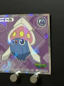 Inkay Pokemon X & Y Sticker Decal Holo Nintendo Japanese Anime Collection N - Image 4
