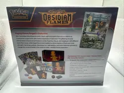 Pokemon Scarlet & Violet OBSIDIAN FLAMES Elite Trainer Box ETB FACTORY SEALED - Image 2