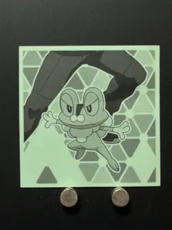 Spritzee Pokemon X & Y Sticker Decal Holo Nintendo Japanese Anime Collection N - Image 5