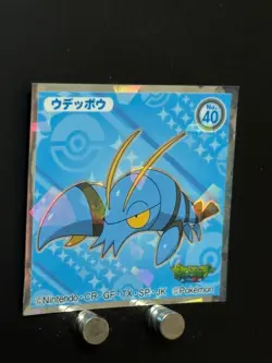 Clauncher Pokemon X & Y Sticker Decal Holo Nintendo Japanese Anime Collection N - Image 3
