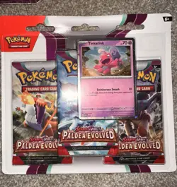 Pokemon TCG: Paldea Evolved 3 Pack Blister SV02 SHIPS ASAP✈✈ - Image 1