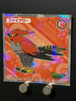 Talonflame Pokemon X & Y Sticker Decal Holo Nintendo Japanese Anime Collection N - Image 4
