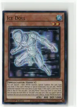 Yugioh Ice Doll BLMM-EN031 Ultra Rare NM 1st Ed - Image 1