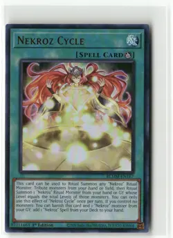 Yugioh Nekroz Cycle BLMM-EN167 Ultra Rare NM 1st Ed - Image 1