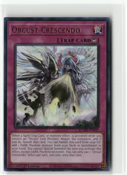Yugioh Orcust Crescendo BLMM-EN098 Ultra Rare NM 1st Ed - Image 1