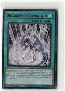 Yugioh Dragonmaid Changeover BLMM-EN067 Ultra Rare NM 1st Ed - Image 1