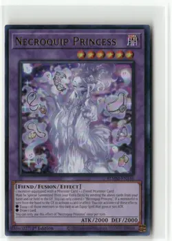 Yugioh Necroquip Princess BLMM-EN146 Ultra Rare NM 1st Ed - Image 1