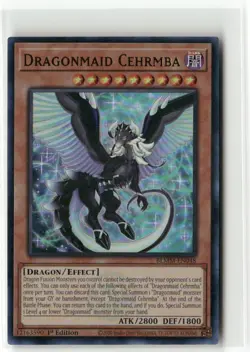 Yugioh Dragonmaid Cehrmba BLMM-EN048 Ultra Rare NM 1st Ed - Image 1