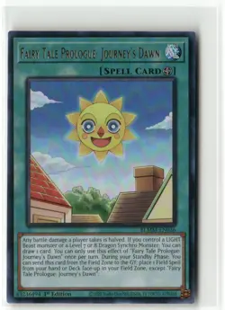 Yugioh Fairy Tale Prologue: Journey's Dawn BLMM-EN036 Ultra Rare NM 1st Ed - Image 1