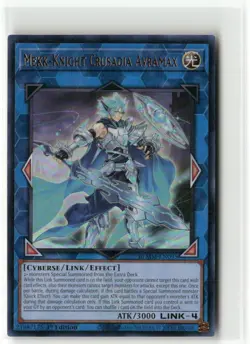 Yugioh Mekk-Knight Crusadia Avramax BLMM-EN095 Ultra Rare NM 1st Ed - Image 1