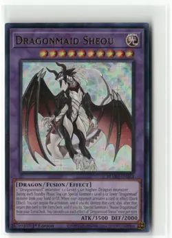 Yugioh Dragonmaid Sheou BLMM-EN064 Ultra Rare NM 1st Ed - Image 1