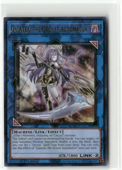 Yugioh Galatea, the Orcust Automaton BLMM-EN093 Ultra Rare NM 1st Ed - Image 1
