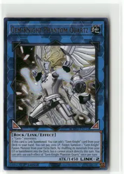 Yugioh Gem-Knight Phantom Quartz BLMM-EN156 Ultra Rare NM 1st Ed - Image 1
