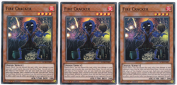 3x Fire Cracker - (AC18-EN007 - 1st Ed - Super Rare) - NM - Yugioh - Image 1