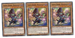 3x Toon Dark Magician - (LDS1-EN067 - 1st Ed - Common) - NM - Yugioh - Image 1