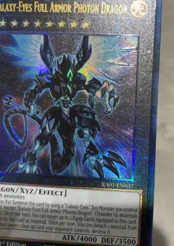Yugioh Ra01 Ultimate Rare Misprint Set + Bonus Foil Line Ice Barrier - Image 3