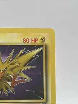 ZAPDOS 1999 Fossil 1st Edition NON-HOLO Pokemon Card #30/62 - Image 4