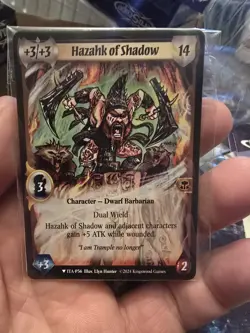 Warlord Dwarf Barbarian GenCon 2025 PROMO Card Number ITA-P56 - Image 1