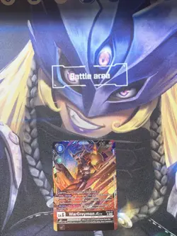 Digimon Card Game WarGreymon ACE ST15-12 SR NM - Image 1