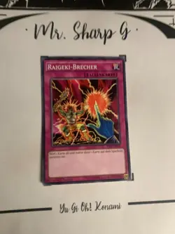 RAIGEKI-BRECHER - 1. AUFLAGE YS14-DE033 DE Yu-Gi-OH! CARD COMMON KONAMI TCG OCG - Image 2