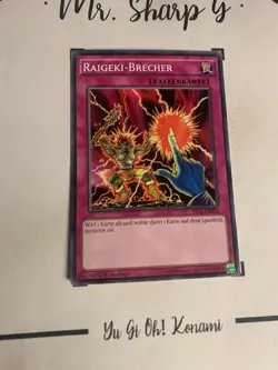 RAIGEKI-BRECHER - 1. AUFLAGE YS14-DE033 DE Yu-Gi-OH! CARD COMMON KONAMI TCG OCG - Image 4