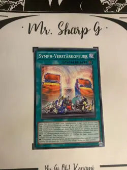 SYMPH-VERSTARKEROFEUER - RATE-DE092 DE Yu-Gi-Oh! CARD GAME TCG COMMON KONAMI - Image 2