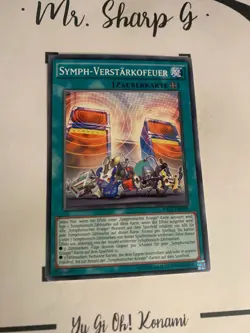 SYMPH-VERSTARKEROFEUER - RATE-DE092 DE Yu-Gi-Oh! CARD GAME TCG COMMON KONAMI - Image 4