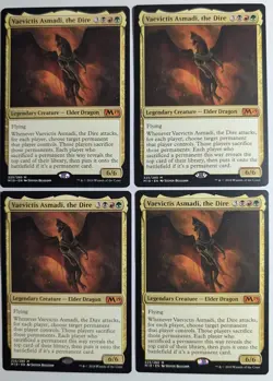 Vaevictis Asmadi, the Dire x1 M19 Core Set 2019 Magic the Gathering MTG LP/NM - Image 4