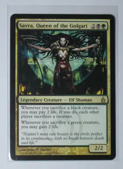 Savra, Queen of the Golgari - Ravnica: City of Guilds - MTG Magic the Gathering - Image 1