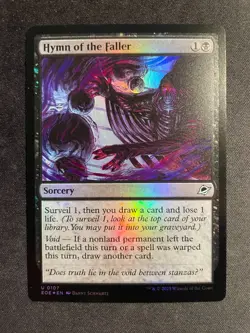 MTG Hymn of the Faller, NM-Mint, (EOE #107) Foil - Image 1