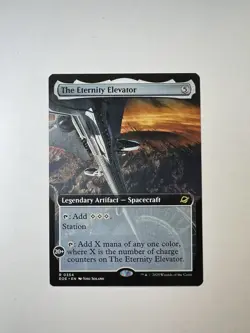 MTG Edge Of Eternities - The Eternity Elevator 0354 Non Foil (Extended Art) - Image 1