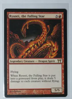 Ryusei, the Falling Star - Champions of Kamigawa - MTG Magic the Gathering - Image 1