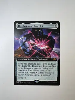 MTG Edge Of Eternities- The Dominion Bracelet 0352 Non Foil (Extended Art) - Image 1