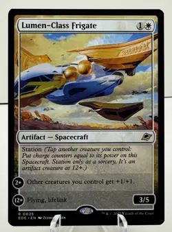 Lumen-Class Frigate X4 Playset 0025: Magic the Gathering(mtg) - Image 1