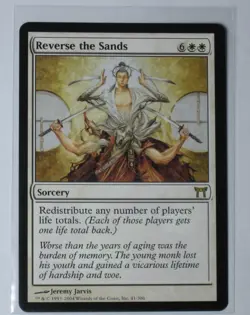 Reverse the Sands - Champions of Kamigawa - MTG Magic the Gathering - Image 1