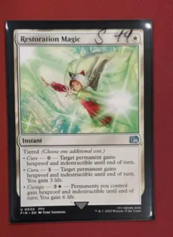 Restoration Magic #30 | Near Mint | Final Fantasy FIN | Magic MTG - Image 1