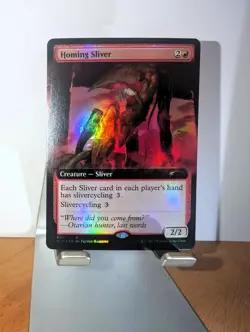 Homing Sliver (Extended Art) Secret Lair Drop Foil MTG NM - Image 1