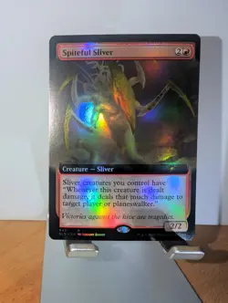 Spiteful Sliver (Extended Art) Secret Lair Drop Foil MTG NM - Image 1