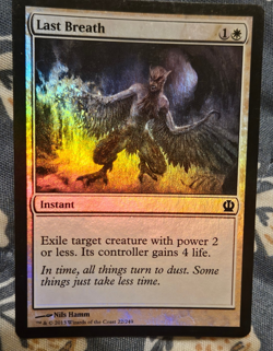 Last Breath FOIL Theros MTG Magic - Image 1