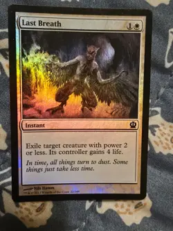 Last Breath FOIL Theros MTG Magic - Image 2